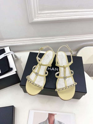Chanel G39645 Women's Sandals C91321 - 35 - View 4