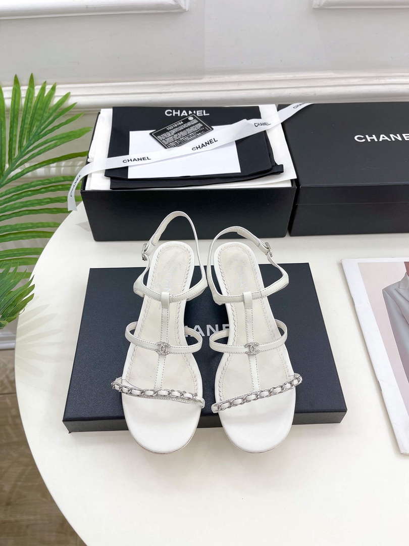 Chanel G39645 Women's Sandals C91322 - 35 - View 2