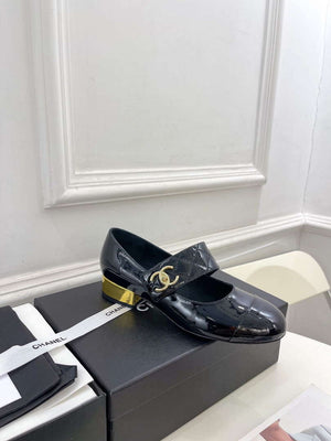 Chanel G39732 Women's Mary Janes Shoes C91328 - 35 - View 3