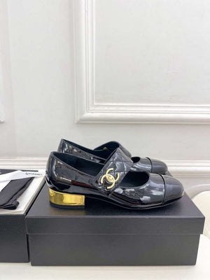 Chanel G39732 Women's Mary Janes Shoes C91328 - 35 - View 5