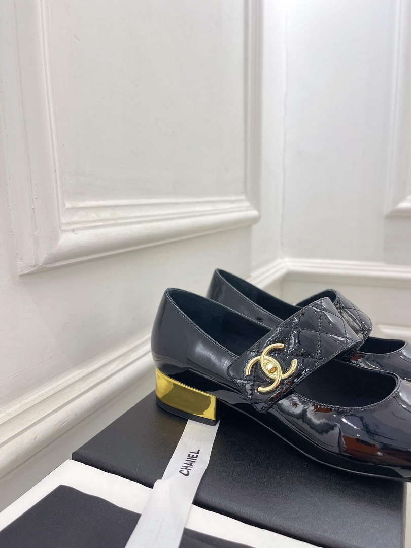 Chanel G39732 Women's Mary Janes Shoes C91328