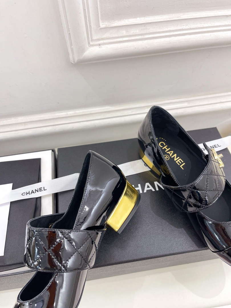 Chanel G39732 Women's Mary Janes Shoes C91328