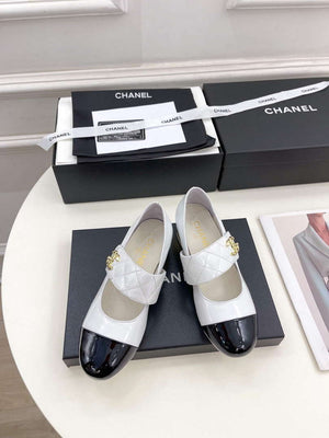 Chanel G39732 Women's Mary Janes Shoes C91329 - 35 - View 2