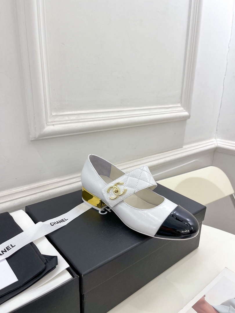 Chanel G39732 Women's Mary Janes Shoes C91329