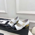 Chanel G39732 Women's Mary Janes Shoes C91329 - 35 - View 1
