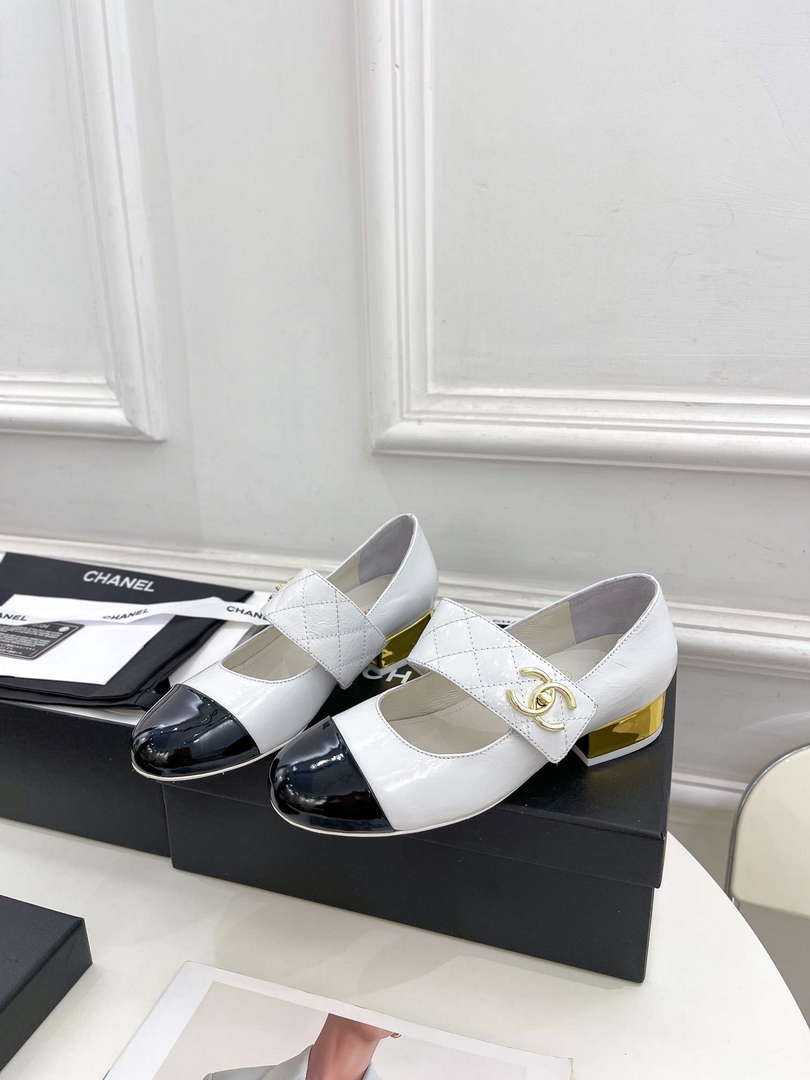Chanel G39732 Women's Mary Janes Shoes C91329