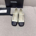 Chanel G39732 Women's Mary Janes Shoes C91330 - 35 - View 1