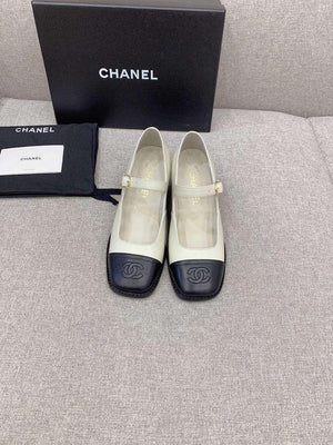 Chanel G39732 Women's Mary Janes Shoes C91330 - 35 - View 1
