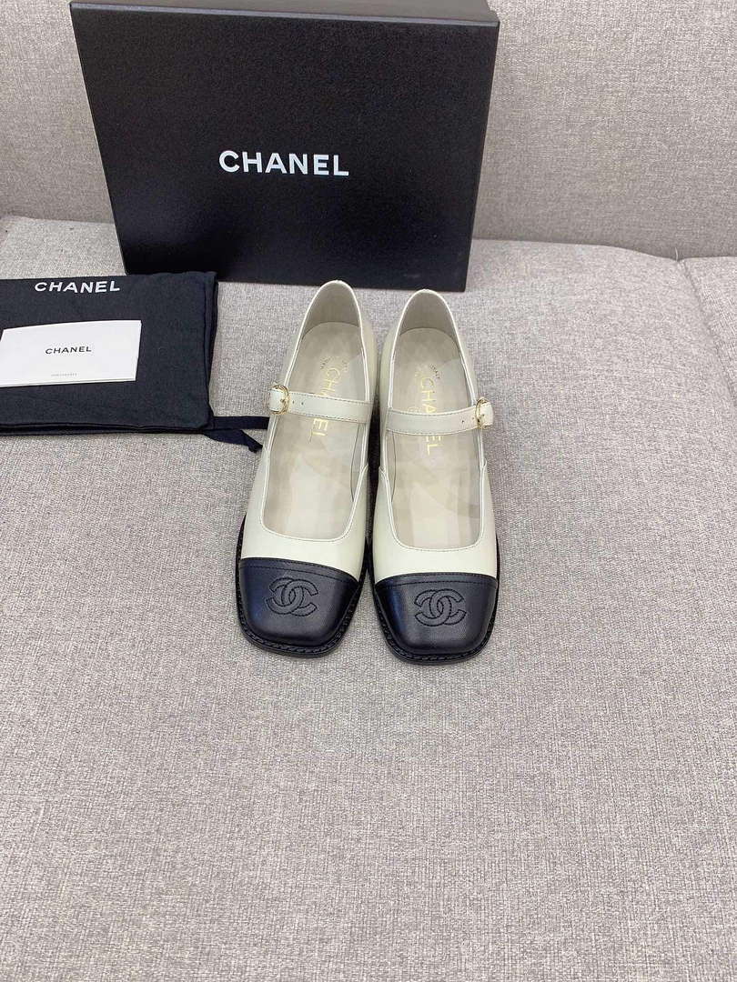 Chanel G39732 Women's Mary Janes Shoes C91330