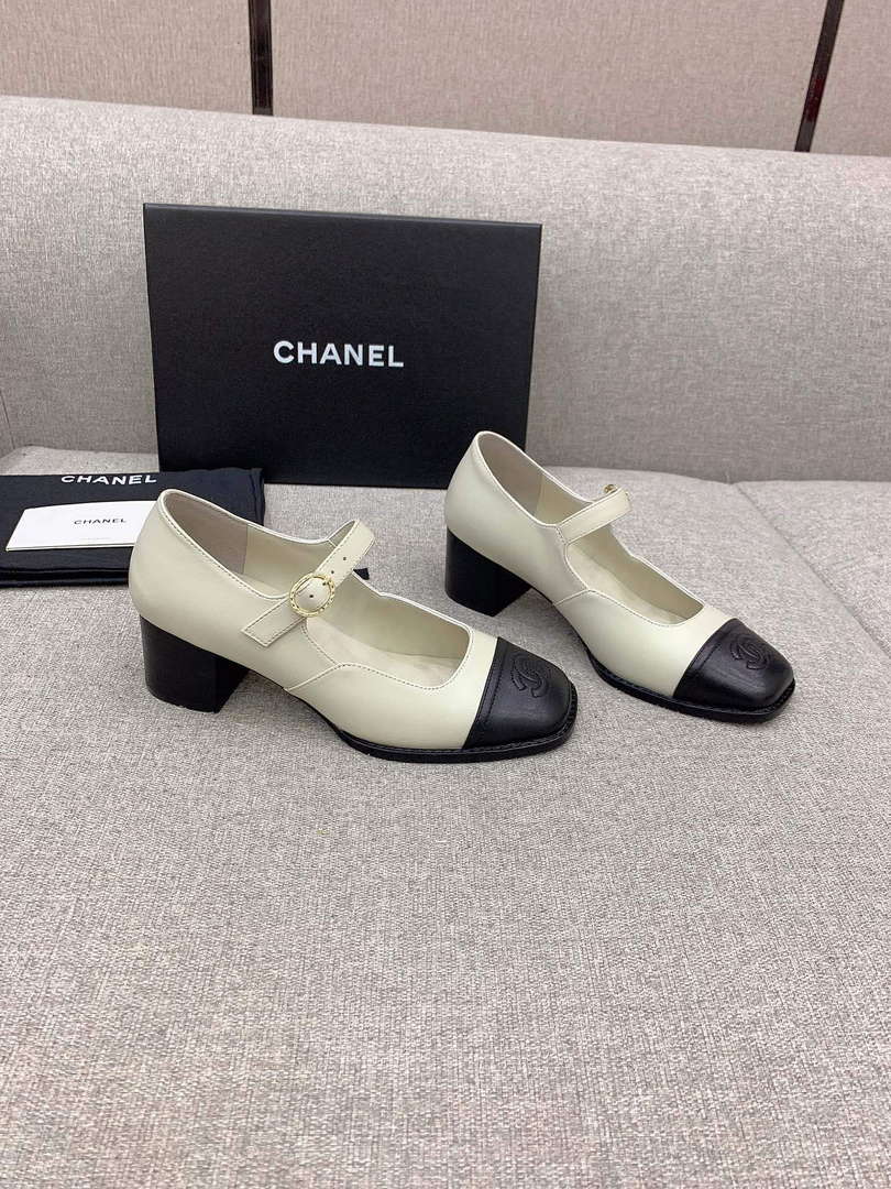 Chanel G39732 Women's Mary Janes Shoes C91330