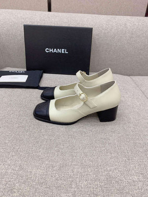 Chanel G39732 Women's Mary Janes Shoes C91330 - 35 - View 3