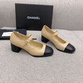Chanel G39732 Women's Mary Janes Shoes C91331 - 35 - View 1