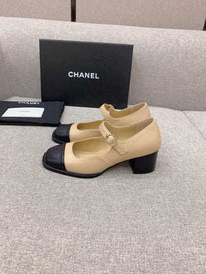 Chanel G39732 Women's Mary Janes Shoes C91331 - 35 - View 3