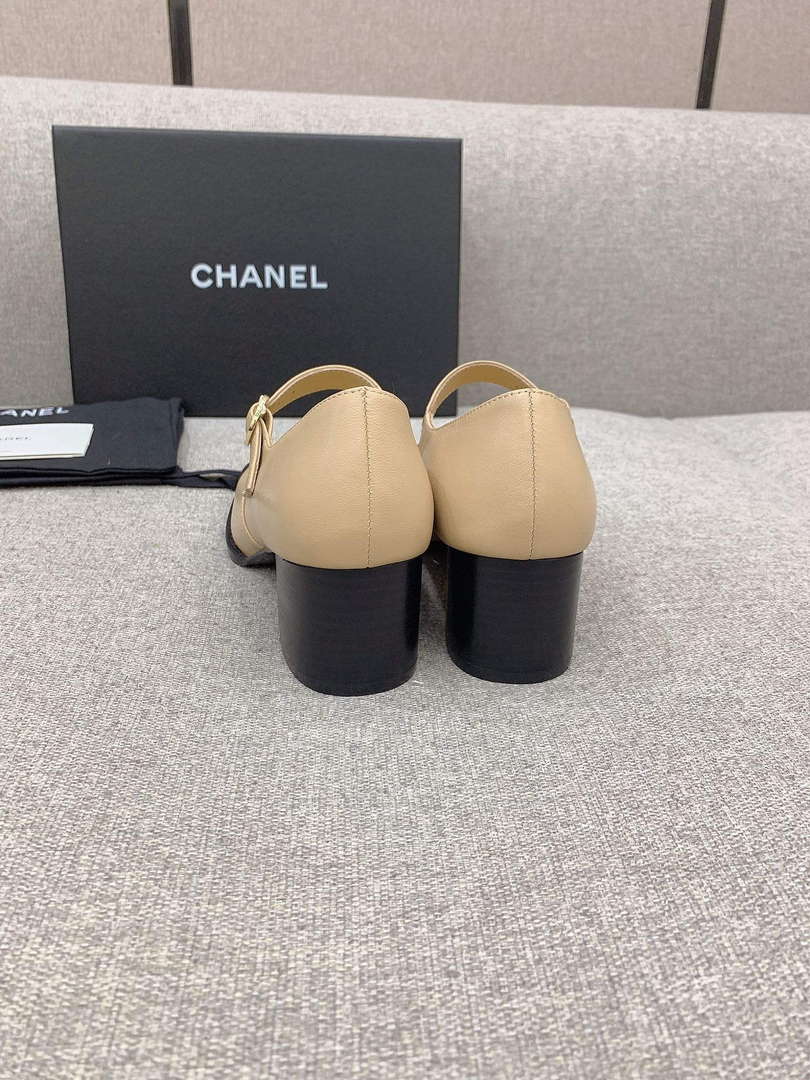 Chanel G39732 Women's Mary Janes Shoes C91331 - 35 - View 8