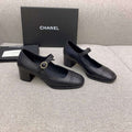 Chanel G39732 Women's Mary Janes Shoes C91332 - 35 - View 1