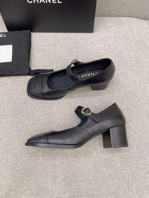 Chanel G39732 Women's Mary Janes Shoes C91332 - 35 - View 4