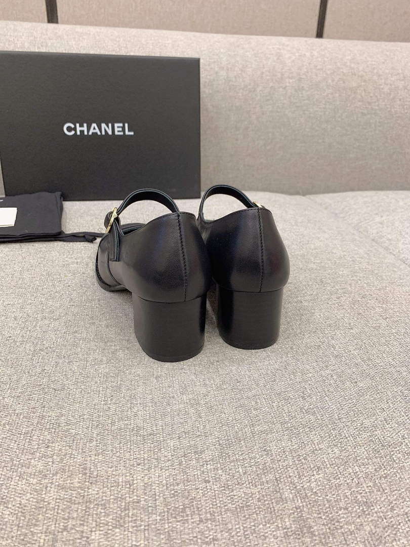 Chanel G39732 Women's Mary Janes Shoes C91332 - 35 - View 8
