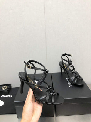 Chanel G40128 Women's Sandals Shoes Lambskin C90217 - 35 - View 3
