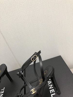 Chanel G40128 Women's Sandals Shoes Lambskin C90217 - 35 - View 7