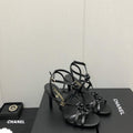 Chanel G40128 Women's Sandals Shoes Lambskin C90217 - 35 - View 1