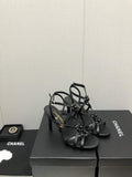 Chanel G40128 Women's Sandals Shoes Lambskin C90217