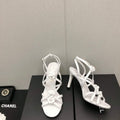 Chanel G40128 Women's Sandals Shoes Lambskin C90218 - 35 - View 1