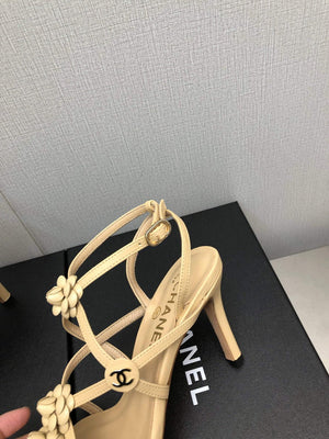 Chanel G40128 Women's Sandals Shoes Lambskin C90219 - 35 - View 5