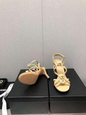 Chanel G40128 Women's Sandals Shoes Lambskin C90219 - 35 - View 2