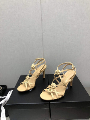 Chanel G40128 Women's Sandals Shoes Lambskin C90219 - 35 - View 8