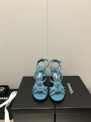 Chanel G40128 Women's Sandals Shoes Lambskin C90220 - 35 - View 2