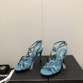 Chanel G40128 Women's Sandals Shoes Lambskin C90220 - 35 - View 1