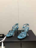 Chanel G40128 Women's Sandals Shoes Lambskin C90220