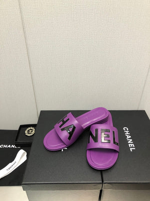 Chanel G40129 Women's Slippers Shoes Lambskin C90227 - 35 - View 4