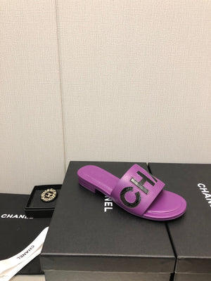 Chanel G40129 Women's Slippers Shoes Lambskin C90227 - 35 - View 5