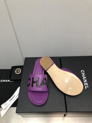 Chanel G40129 Women's Slippers Shoes Lambskin C90227 - 35 - View 7