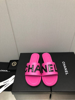 Chanel G40129 Women's Slippers Shoes Lambskin C90229 - 35 - View 2