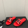 Chanel G40129 Women's Slippers Shoes Lambskin C90230 - 35 - View 1