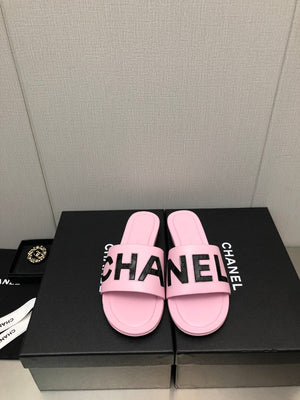 Chanel G40129 Women's Slippers Shoes Lambskin C90231 - 35 - View 2