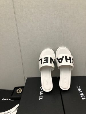 Chanel G40129 Women's Slippers Shoes Lambskin C90232 - 35 - View 3