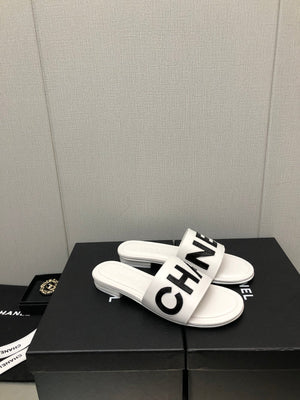 Chanel G40129 Women's Slippers Shoes Lambskin C90232 - 35 - View 6