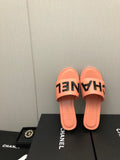 Chanel G40129 Women's Slippers Shoes Lambskin C90233