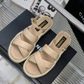 Chanel G40132 Women's Sandals Shoes Lambskin C90215 - 35 - View 1