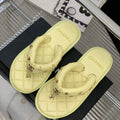 Chanel G40132 Women's Slippers Shoes Lambskin C90209 - 35 - View 1