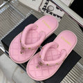 Chanel G40132 Women's Slippers Shoes Lambskin C90210 - 35 - View 1