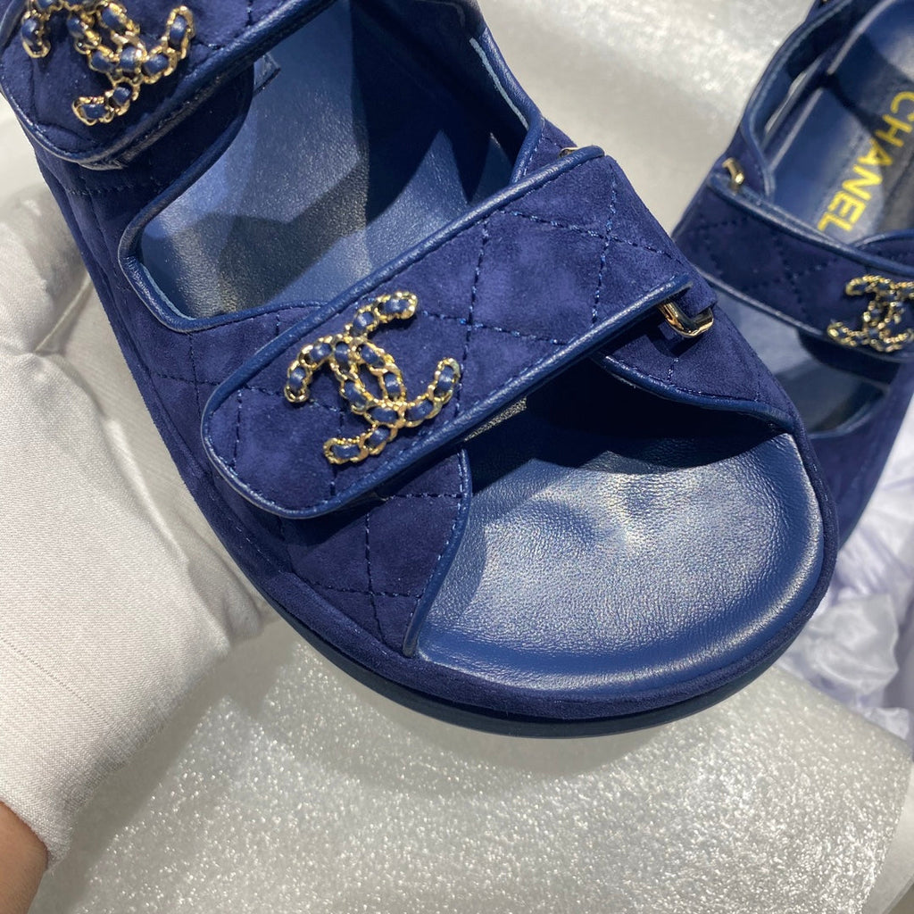 Chanel G40138 Women's Sandals Shoes Lambskin C90236