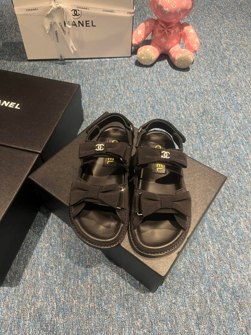 Chanel G40138 Women's Sandals Shoes Lambskin C90244 - 35 - View 2