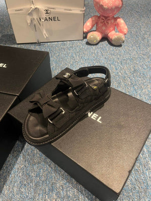 Chanel G40138 Women's Sandals Shoes Lambskin C90244 - 35 - View 7