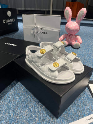 Chanel G40138 Women's Sandals Shoes Lambskin C90245 - 35 - View 5