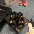 Chanel G40138 Women's Sandals Shoes Lambskin C90247 - 35 - View 1