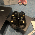 Chanel G40138 Women's Sandals Shoes Lambskin C90254 - 35 - View 1